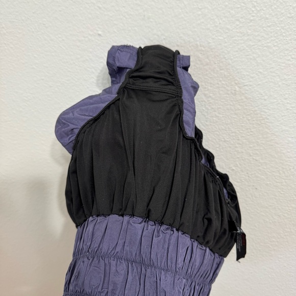 Free People Movement The Way Home Shorts Size M Deep Sea Purple With Liner Stain - Picture 13 of 13